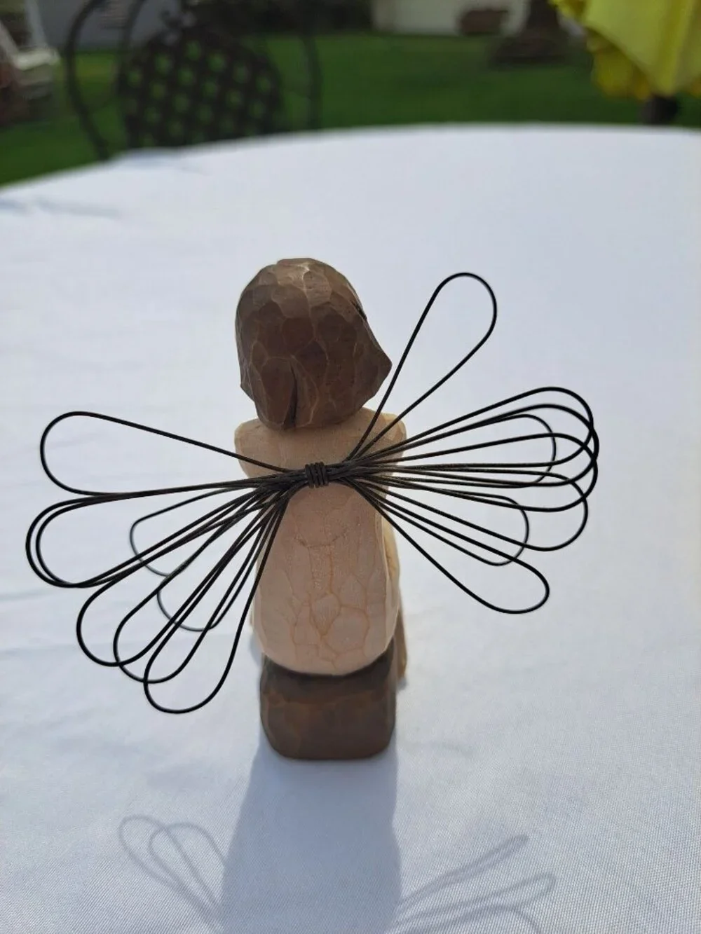 Willow Tree Angel Of Caring Figurine Susan Lordi Box Demdaco Hand-Painted Resin - Picture 6 of 10